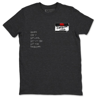 AJ3 Black Cement shirts to match jordans Sneakerhead Badge sneaker match tees Air Jordan 3 Black Cement SNRT Sneaker Tees streetwear brand Charcoal Heather 2 unisex cotton tee
