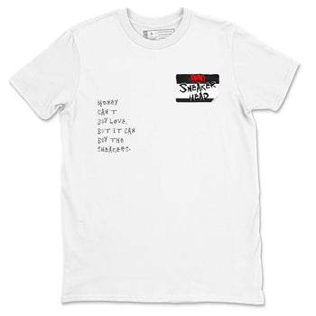 AJ3 Black Cement shirts to match jordans Sneakerhead Badge sneaker match tees Air Jordan 3 Black Cement SNRT Sneaker Tees streetwear brand White 2 unisex cotton tee
