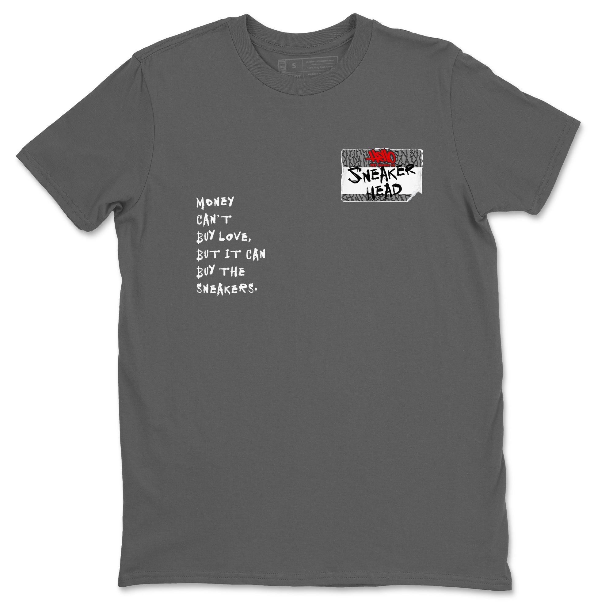3s Cement Grey shirts to match jordans Sneakerhead Badge sneaker match tees Air Jordan 3 Cement Grey SNRT Sneaker Tees streetwear brand Cool Grey 2 unisex cotton tee