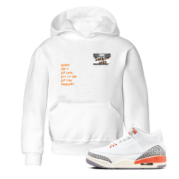 3s Georgia Peach shirt to match jordans Sneakerhead Badge sneaker tees Air Jordan 3 Georgia Peach SNRT sneaker release tees baby toddler White 1 cotton Shirt
