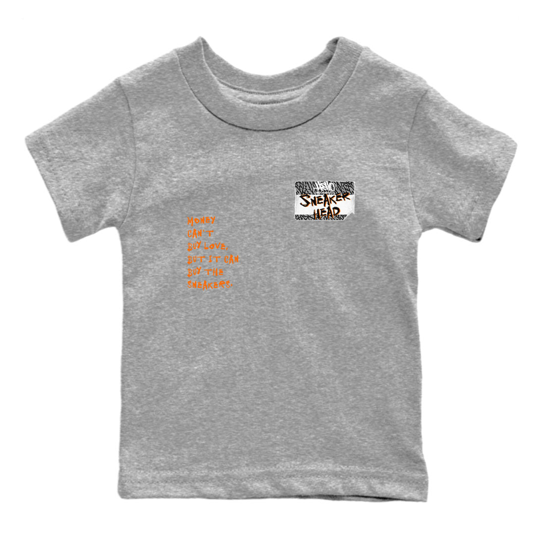 3s Georgia Peach shirt to match jordans Sneakerhead Badge sneaker tees Air Jordan 3 Georgia Peach SNRT sneaker release tees baby toddler Heather Grey 2 cotton Shirt