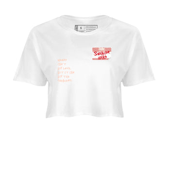 3s Valentines Day shirts to match jordans Sneakerhead Badge best t shirts to wear with jordans Air Jordan 3 Valentines Day match shoes to clothes SNRT Sneaker Tees unisex cotton White 2 crop tee