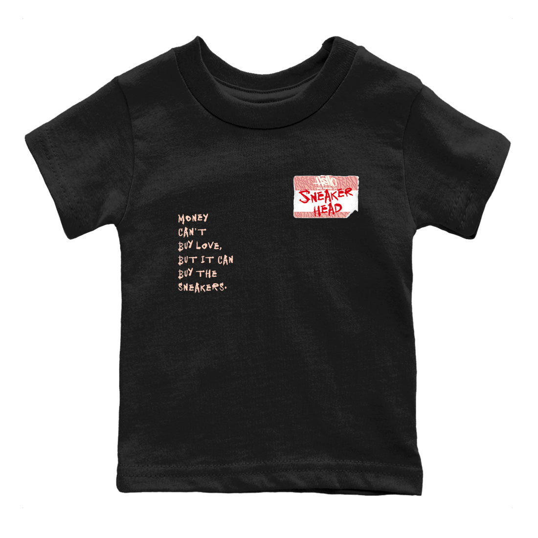 3s Valentines Day shirts to match jordans Sneakerhead Badge best t shirts to wear with jordans Air Jordan 3 Valentines Day match shoes to clothes SNRT Sneaker Tees Youth Baby Black 2 tee