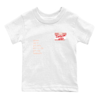 3s Valentines Day shirts to match jordans Sneakerhead Badge best t shirts to wear with jordans Air Jordan 3 Valentines Day match shoes to clothes SNRT Sneaker Tees Youth Baby White 2 tee