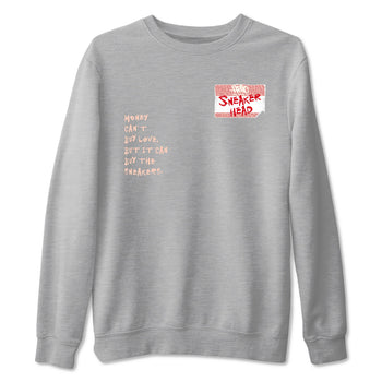 3s Valentines Day shirts to match jordans Sneakerhead Badge best t shirts to wear with jordans Air Jordan 3 Valentines Day match shoes to clothes SNRT Sneaker Tees unisex cotton Heather Grey 2 shirts