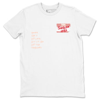 3s Valentines Day shirts to match jordans Sneakerhead Badge best t shirts to wear with jordans Air Jordan 3 Valentines Day match shoes to clothes SNRT Sneaker Tees unisex cotton White 2 shirts