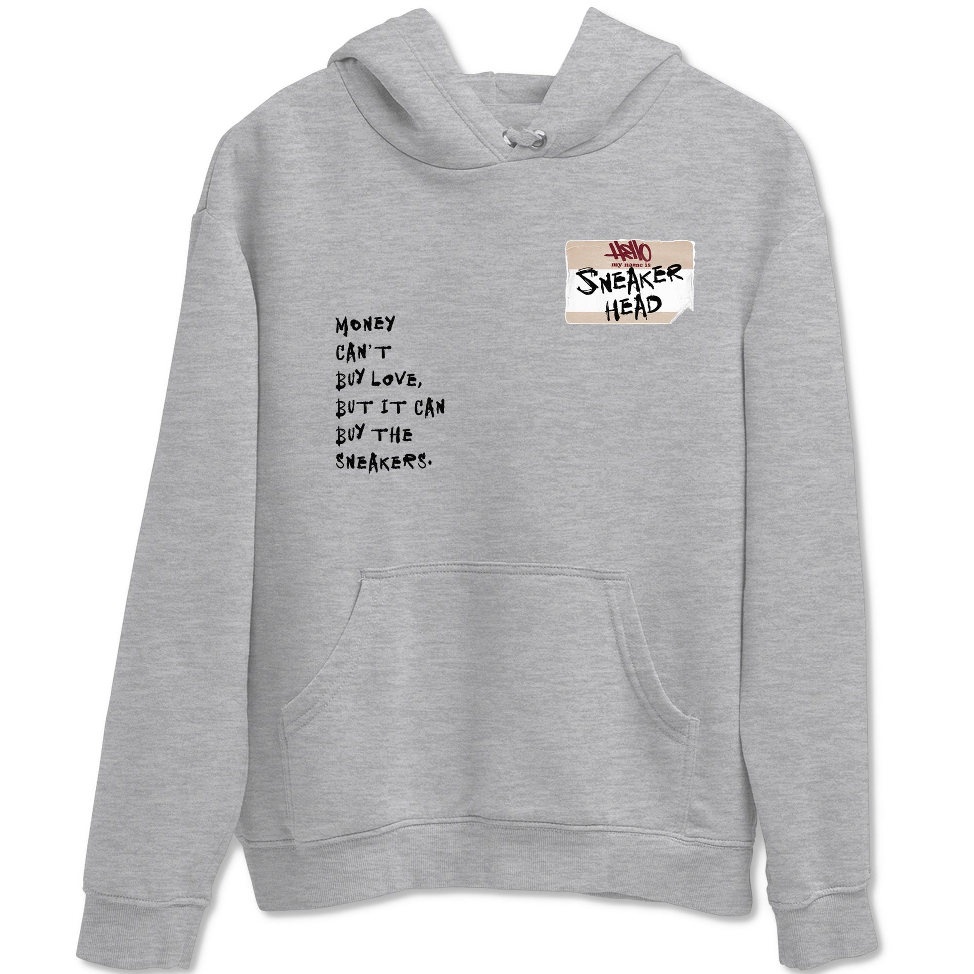 4s A Ma Maniere x Fossil Stone shirts to match jordans Sneakerhead Badge sneaker match tees Air Jordan 4 A Ma Maniere x Fossil Stone match shoes to clothes SNRT Sneaker Tees unisex cotton Heather Grey 2 shirts
