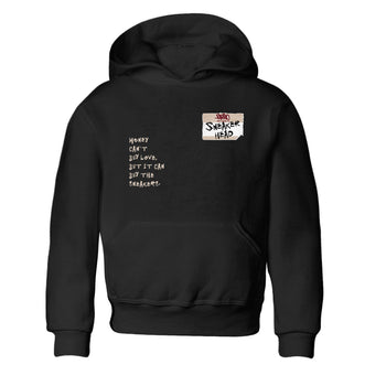 4s A Ma Maniere x Fossil Stone shirts to match jordans Sneakerhead Badge sneaker match tees Air Jordan 4 A Ma Maniere x Fossil Stone match shoes to clothes SNRT Sneaker Tees Youth Baby Black 2 tee