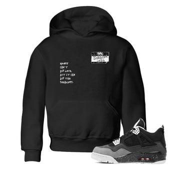 4s Fear shirts to match jordans Sneakerhead Badge sneaker match tees Air Jordan 4 Fear SNRT Sneaker Tees streetwear brand Baby and Youth Black 1 cotton tee