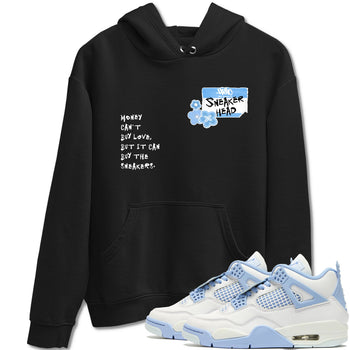 4s Forget Me Not shirts to match jordans Sneakerhead Badge graphic tees Air Jordan 4 Forget Me Not match shoes to clothes SNRT Sneaker Tees unisex cotton Black 1 shirts