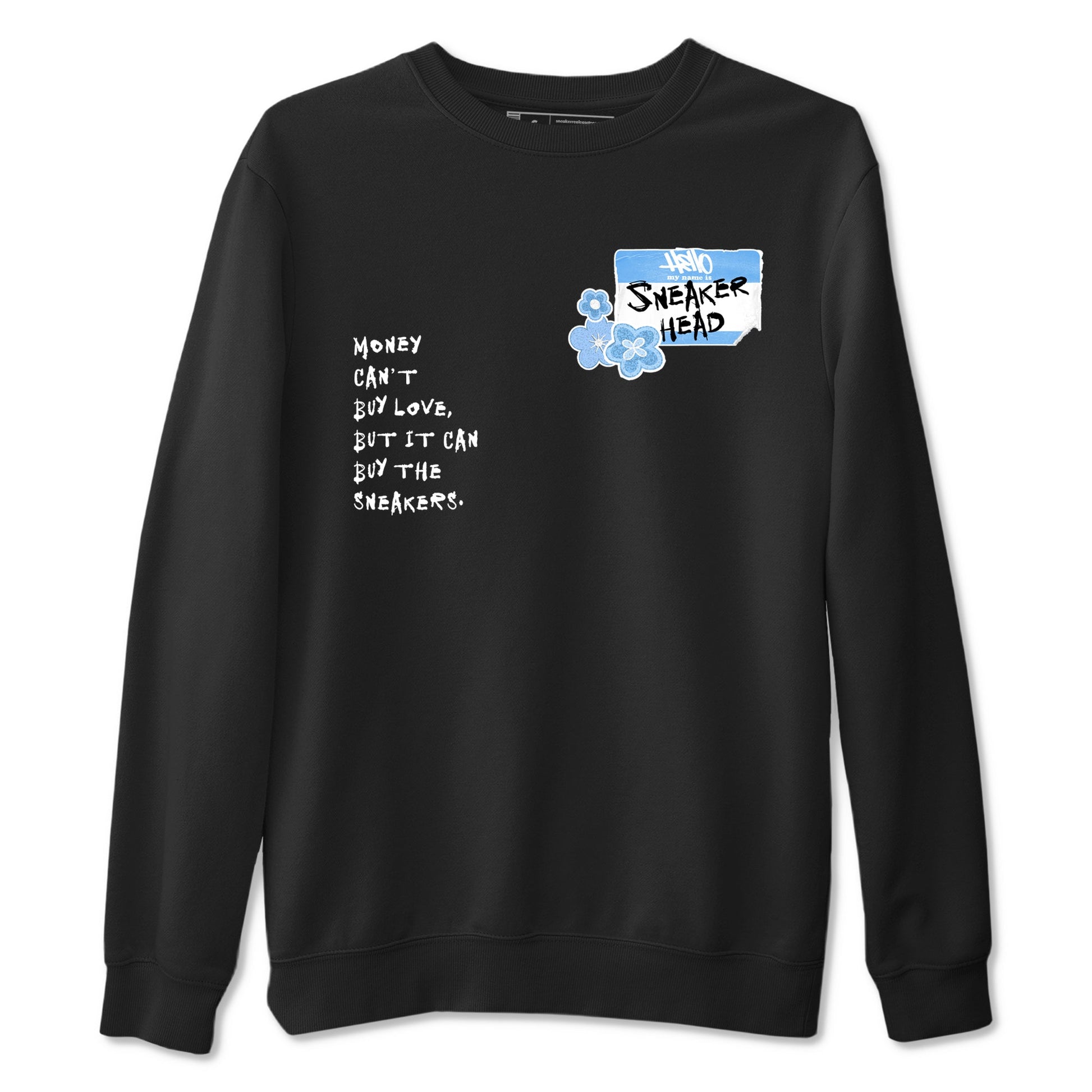 4s Forget Me Not shirts to match jordans Sneakerhead Badge graphic tees Air Jordan 4 Forget Me Not match shoes to clothes SNRT Sneaker Tees unisex cotton Black 2 shirts