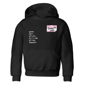 4s Orchid shirts to match jordans Sneakerhead Badge sneaker match tees Air Jordan 4 Orchid match shoes to clothes SNRT Sneaker Tees Youth Baby Black 2 tee