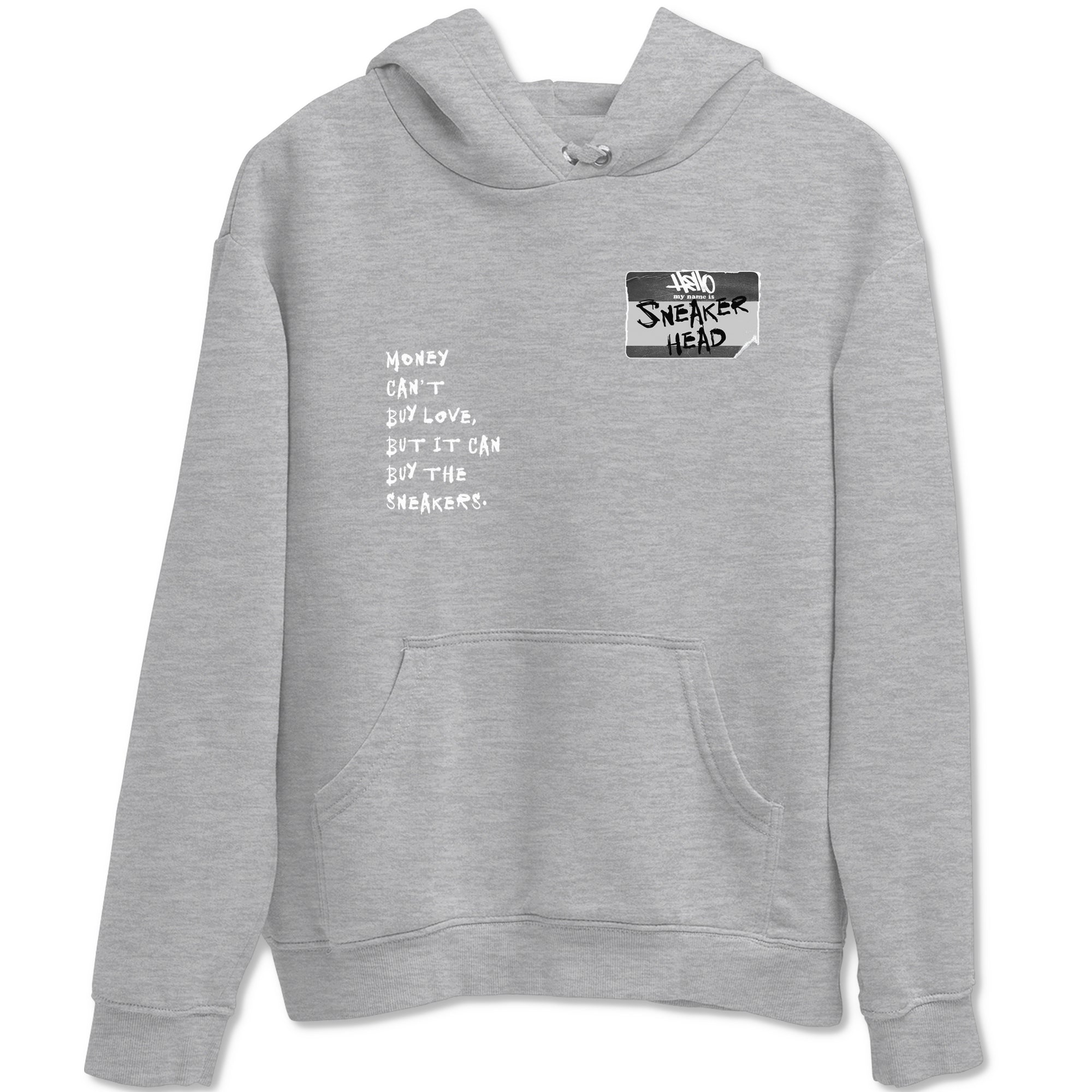 4s Wet Cement shirts to match jordans Sneakerhead Badge sneaker match tees Air Jordan 4 Wet Cement SNRT Sneaker Release Tees unisex cotton Heather Grey 2 crew neck shirts