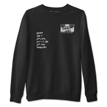 4s Wet Cement shirts to match jordans Sneakerhead Badge sneaker match tees Air Jordan 4 Wet Cement SNRT Sneaker Release Tees unisex cotton Black 2 crew neck shirts