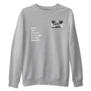 4s Wet Cement shirts to match jordans Sneakerhead Badge sneaker match tees Air Jordan 4 Wet Cement SNRT Sneaker Release Tees unisex cotton Heather Grey 2 crew neck shirts