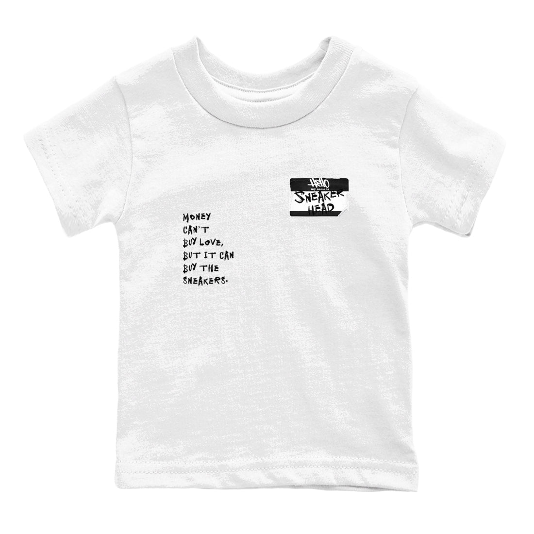 Air Jordan 4 White Thunder shirts to match jordans Sneakerhead Badge sneaker match tees Air Jordan 4 Retro White Thunder SNRT Sneaker Tees streetwear brand Baby and Youth White 2 cotton tee