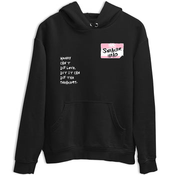 Sneaker match tees – Sneaker Tees To Match Air Jordan 5 Medium Soft Pink Shoes – Sneakerhead Badge Tee Black 2
