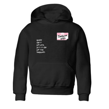 Sneaker match tees – Sneaker Tees To Match Air Jordan 5 Medium Soft Pink Shoes – Sneakerhead Badge Kids T-Shirt Black 2