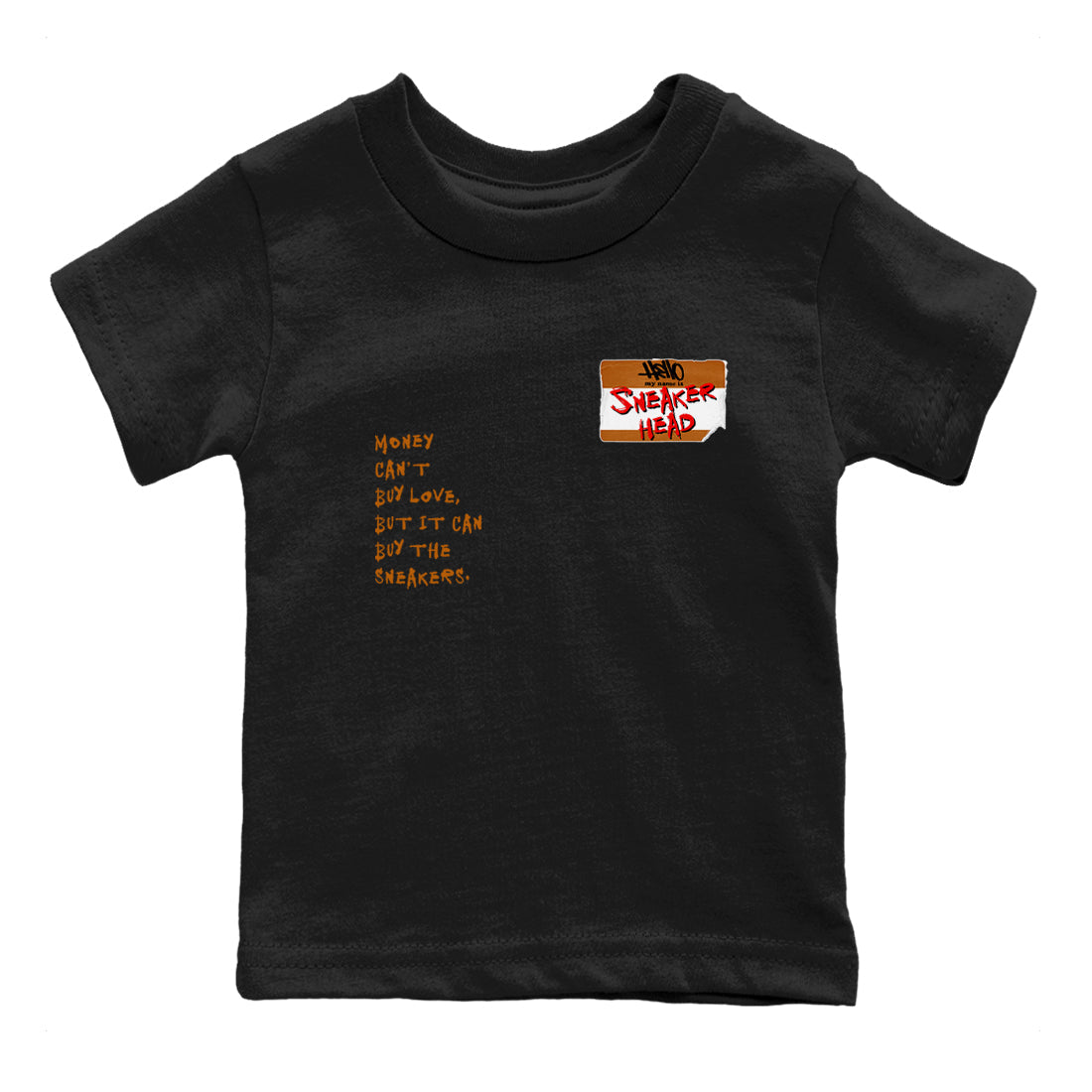 5s Archaeo Brown shirts to match jordans Sneakerhead Badge sneaker match tees Air Jordan 5 Archaeo Brown match shoes to clothes SNRT Sneaker Tees Youth Baby Black 2 tee