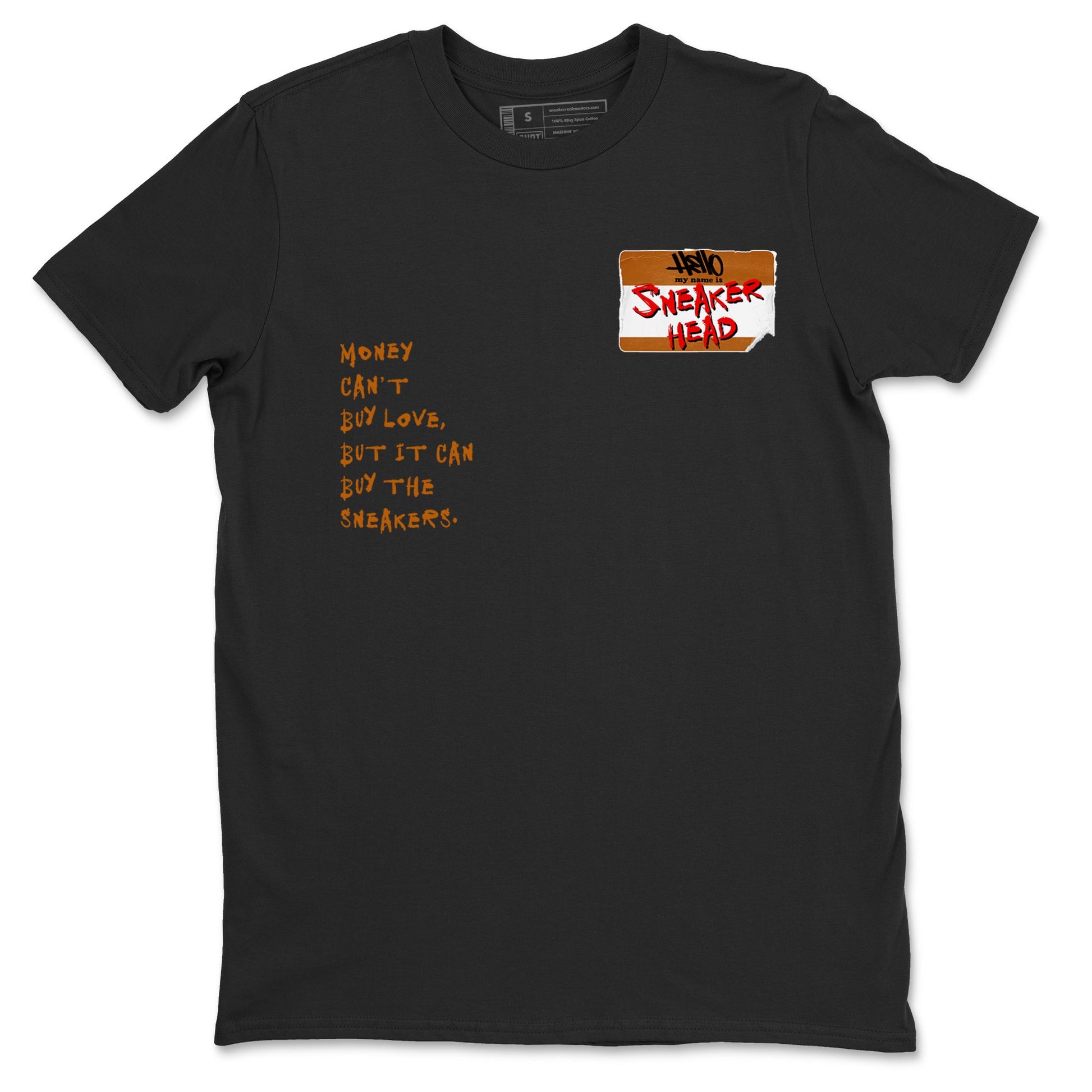 5s Archaeo Brown shirts to match jordans Sneakerhead Badge sneaker match tees Air Jordan 5 Archaeo Brown match shoes to clothes SNRT Sneaker Tees unisex cotton Black 2 shirts