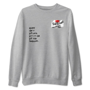 5s Black Metallic Reimagined shirts to match jordans Sneakerhead Badge best t shirts to wear with jordans AJ5 Retro OG Reimagined match shoes to clothes SNRT Sneaker Tees unisex cotton Heather Grey 2 shirts