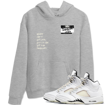 5s Sail shirt to match jordans Sneakerhead Badge sneaker tees Air Jordan 5 Sail SNRT Sneaker Release Tees unisex cotton Heather Grey 1 crew neck shirt