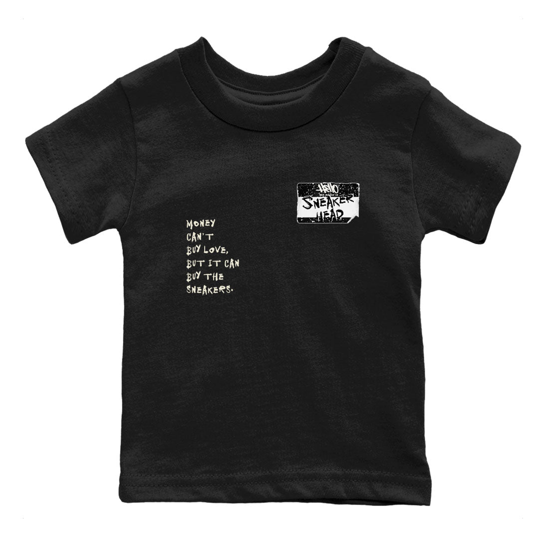 5s Sail shirt to match jordans Sneakerhead Badge sneaker tees Air Jordan 5 Sail SNRT sneaker release tees baby toddler Black 2 cotton Shirt