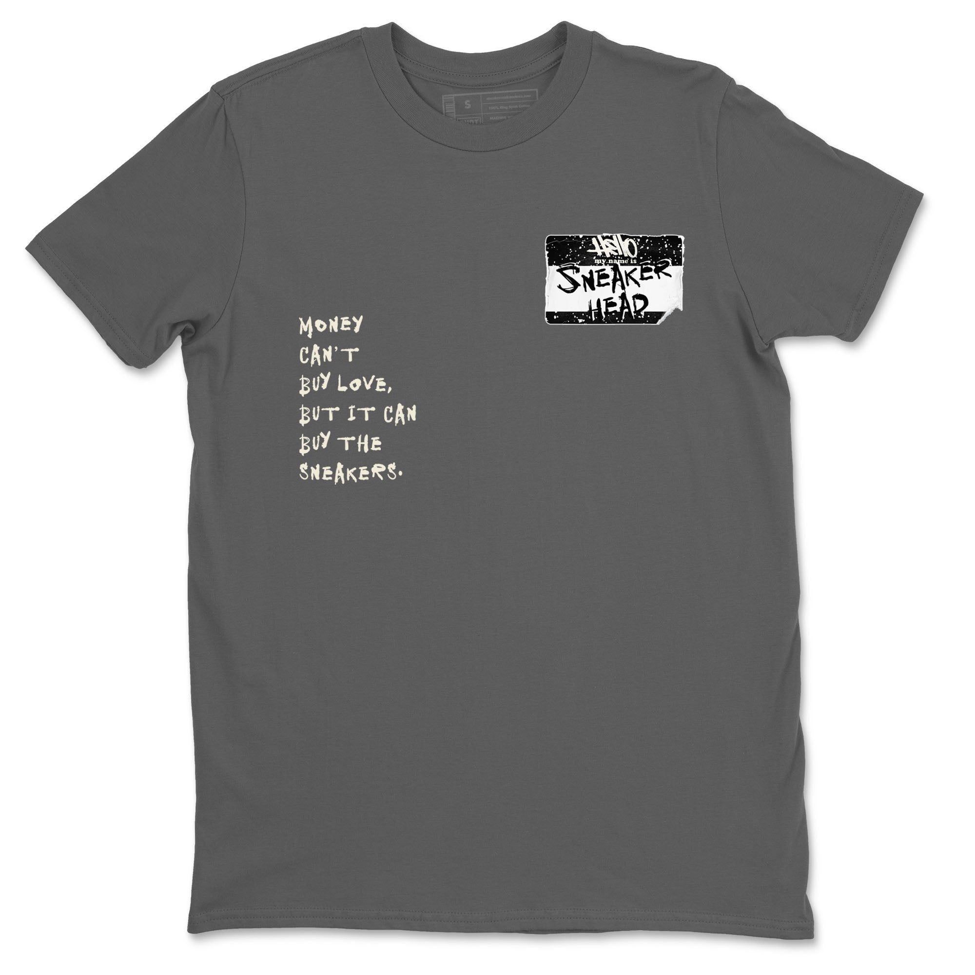 5s Sail shirt to match jordans Sneakerhead Badge sneaker tees Air Jordan 5 Sail SNRT Sneaker Release Tees unisex cotton Cool Grey 2 crew neck shirt