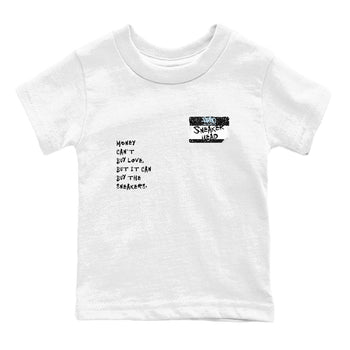 6s White Black shirt to match jordans Sneakerhead Badge sneaker tees Air Jordan 6 White Black SNRT sneaker release tees baby toddler White 2 cotton Shirt