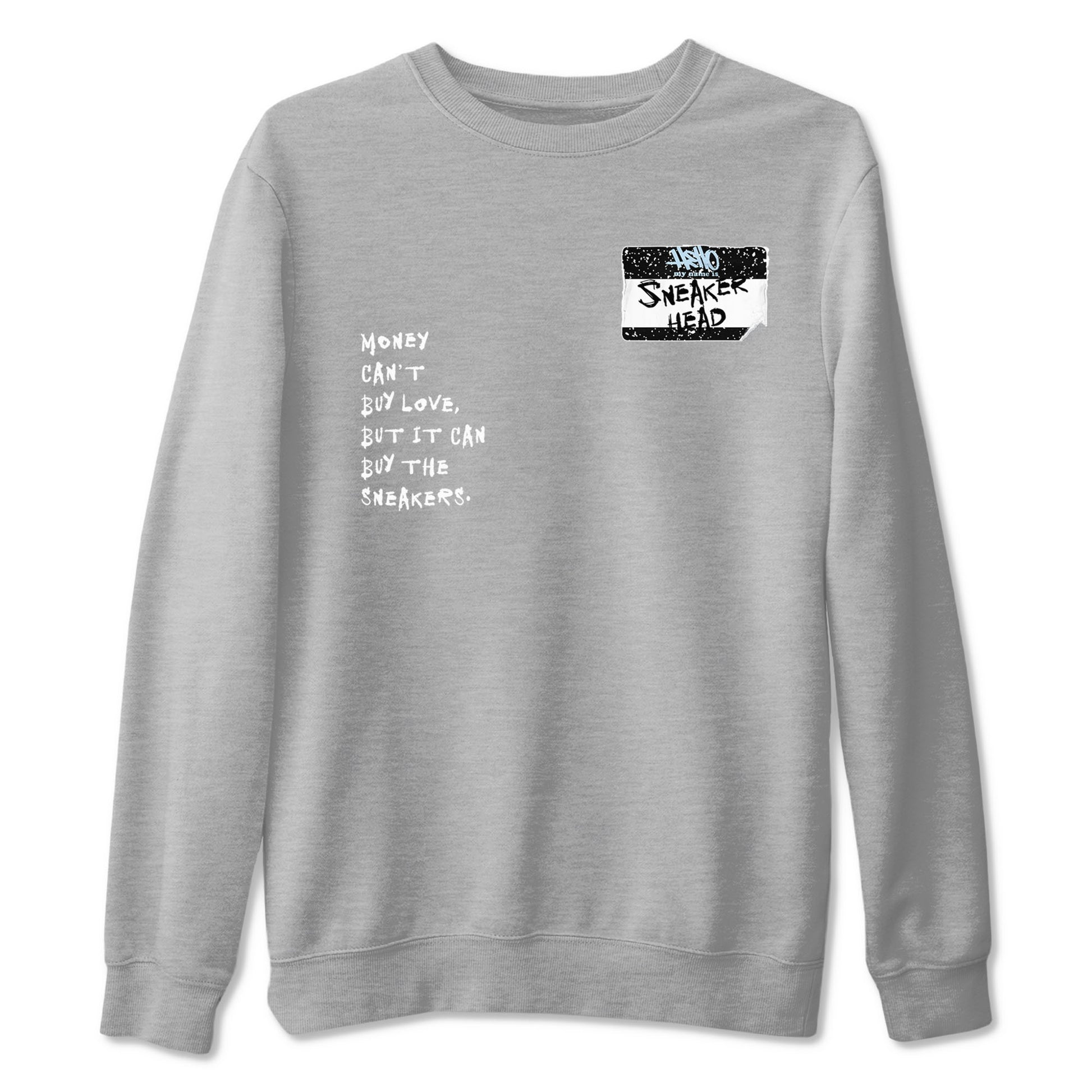 6s White Black shirt to match jordans Sneakerhead Badge sneaker tees Air Jordan 6 White Black SNRT Sneaker Release Tees unisex cotton Heather Grey 2 crew neck shirt