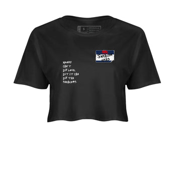 6s White And Midnight Navy shirts to match jordans Sneakerhead Badge sneaker match tees Air Jordan 6 White And Midnight Navy SNRT Sneaker Release Tees unisex cotton Black 2 Crop Shirts