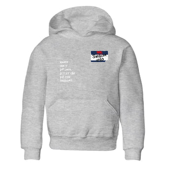 6s White And Midnight Navy shirts to match jordans Sneakerhead Badge sneaker match tees Air Jordan 6 White And Midnight Navy SNRT Sneaker Release Tees Youth Baby Heather Grey 2 crew neck shirts