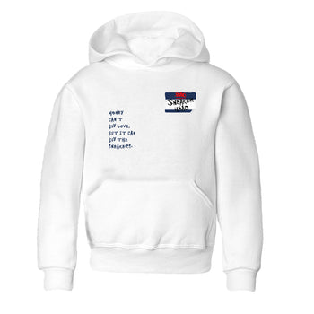 6s White And Midnight Navy shirts to match jordans Sneakerhead Badge sneaker match tees Air Jordan 6 White And Midnight Navy SNRT Sneaker Release Tees Youth Baby White 2 crew neck shirts