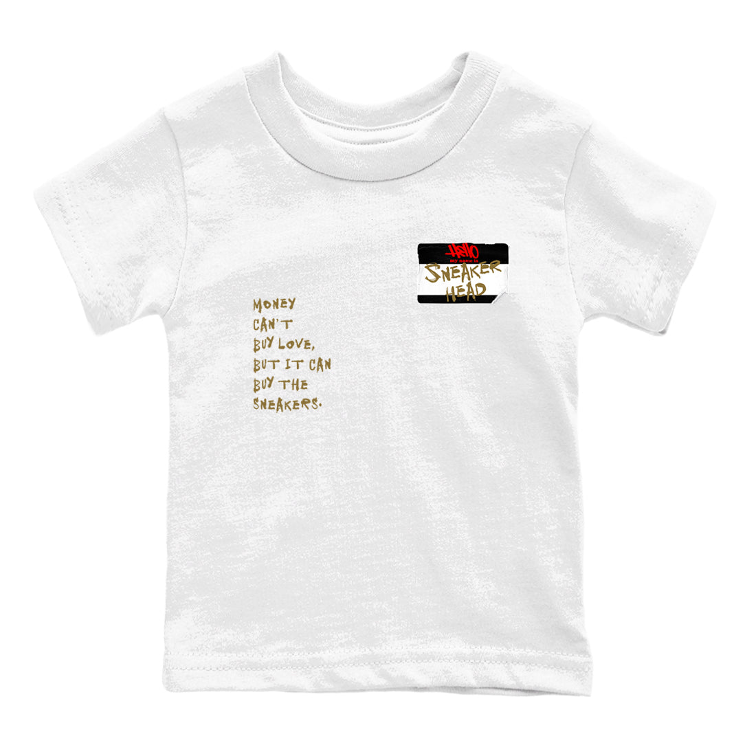 9s Olive shirts to match jordans Sneakerhead Badge sneaker match tees Air Jordan 9 Olive match shoes to clothes SNRT Sneaker Tees Youth Baby White 2 tee
