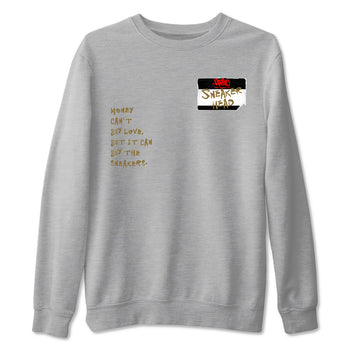 9s Olive shirts to match jordans Sneakerhead Badge sneaker match tees Air Jordan 9 Olive match shoes to clothes SNRT Sneaker Tees unisex cotton Heather Grey 2 shirts