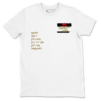 9s Olive shirts to match jordans Sneakerhead Badge sneaker match tees Air Jordan 9 Olive match shoes to clothes SNRT Sneaker Tees unisex cotton White 2 shirts