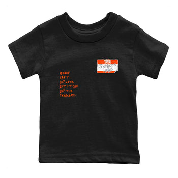 Air Max 1 OG '86 'Summit White and Cosmic Clay shirts to match jordans Sneakerhead Badge sneaker match tees Air Max 1 Cosmic Clay match shoes to clothes SNRT Sneaker Tees Youth Baby Black 2 tee