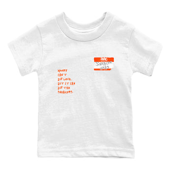 Air Max 1 OG '86 'Summit White and Cosmic Clay shirts to match jordans Sneakerhead Badge sneaker match tees Air Max 1 Cosmic Clay match shoes to clothes SNRT Sneaker Tees Youth Baby White 2 tee