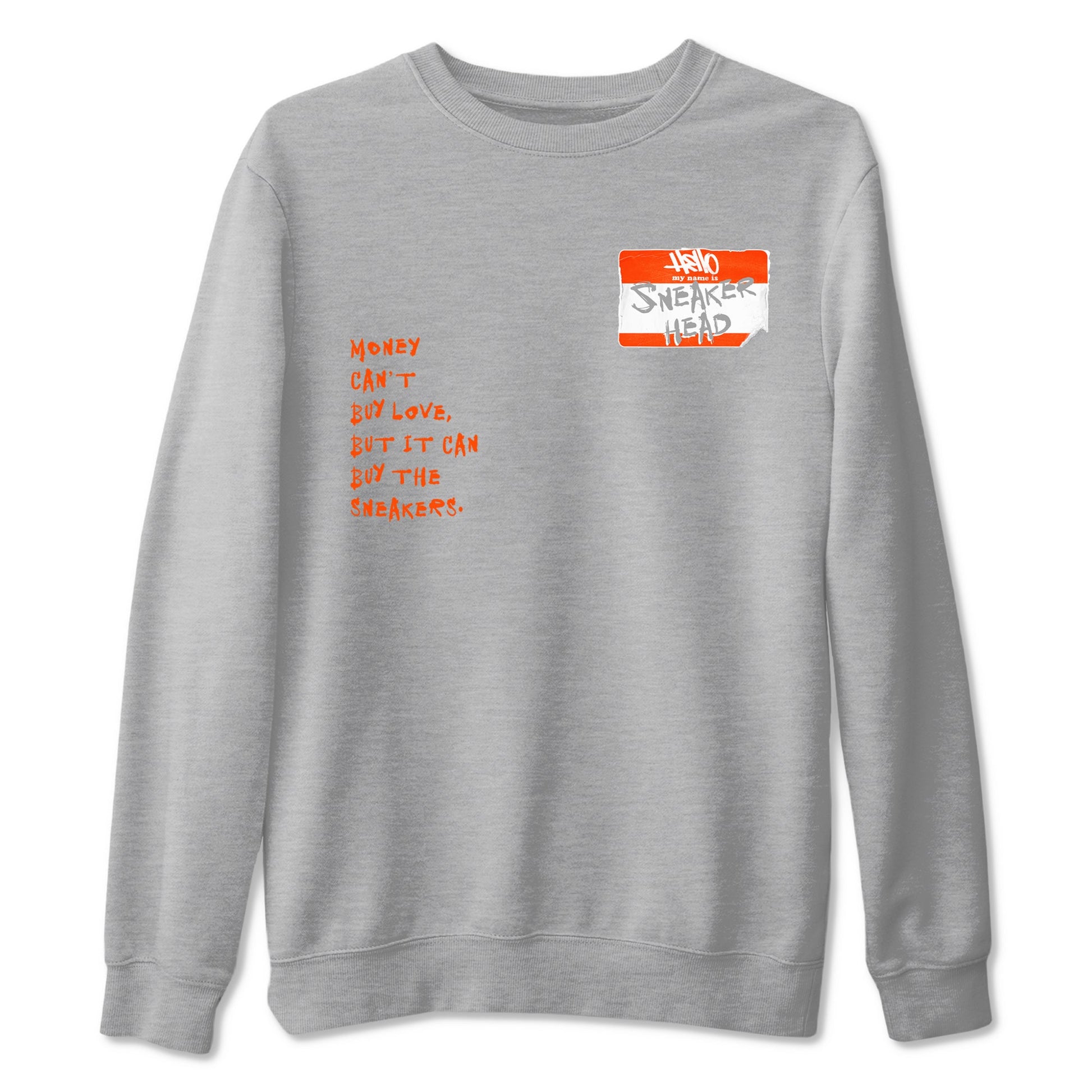 Air Max 1 OG '86 'Summit White and Cosmic Clay shirts to match jordans Sneakerhead Badge sneaker match tees Air Max 1 Cosmic Clay match shoes to clothes SNRT Sneaker Tees unisex cotton Heather Grey 2 shirts