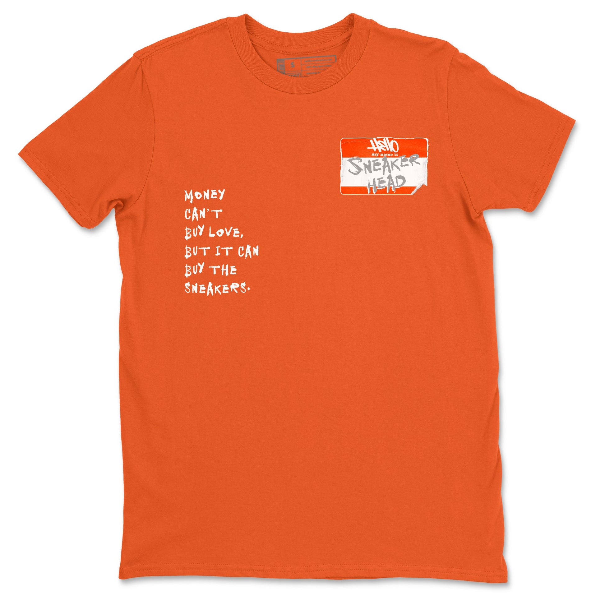 Air Max 1 OG '86 'Summit White and Cosmic Clay shirts to match jordans Sneakerhead Badge sneaker match tees Air Max 1 Cosmic Clay match shoes to clothes SNRT Sneaker Tees unisex cotton Orange 2 shirts