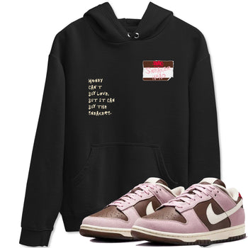 Dunk Cacao Wow And Pink Foam shirts to match jordans Sneakerhead Badge sneaker match tees Dunk Cacao Wow And Pink Foam SNRT Sneaker Tees streetwear brand Black 1 unisex cotton tee