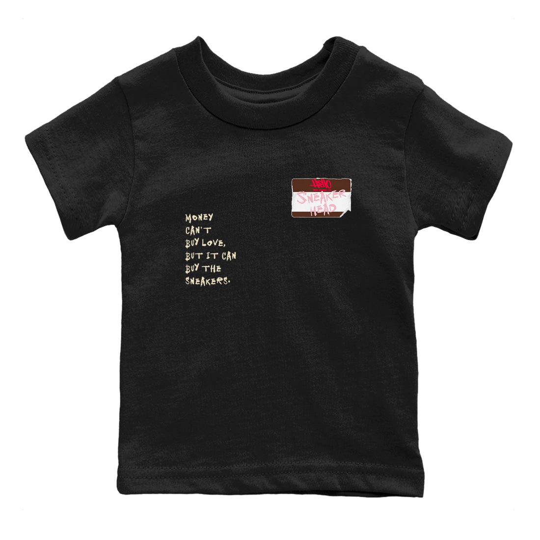 Dunk Cacao Wow And Pink Foam shirts to match jordans Sneakerhead Badge sneaker match tees Dunk Cacao Wow And Pink Foam SNRT Sneaker Tees streetwear brand Baby and Youth Black 2 cotton tee