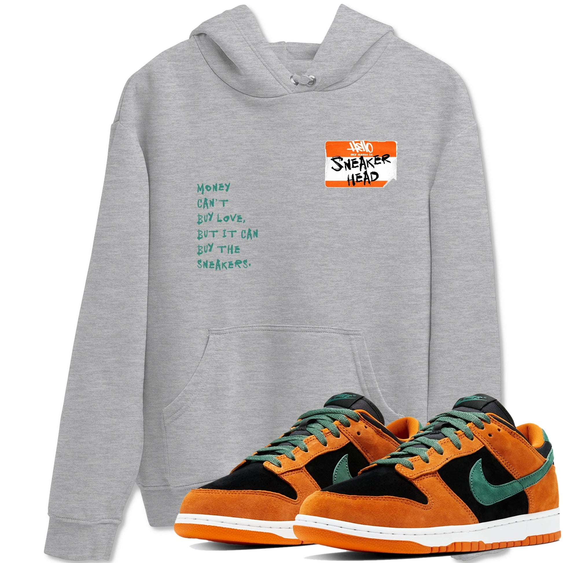 Dunk Low Ceramic shirts to match jordans Sneakerhead Badge sneaker match tees Dunk Ceramic match shoes to clothes SNRT Sneaker Tees unisex cotton Heather Grey 1 shirts