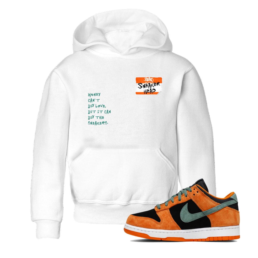 Dunk Low Ceramic shirts to match jordans Sneakerhead Badge sneaker match tees Dunk Ceramic match shoes to clothes SNRT Sneaker Tees Youth Baby White 1 tee