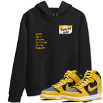 Dunk High Pollen Shirts To Match Jordans Sneakerhead Badge sneaker match tees Dunk High Iowa Tee SNRT Sneaker Release Tees unisex cotton Black 1 crew neck shirts