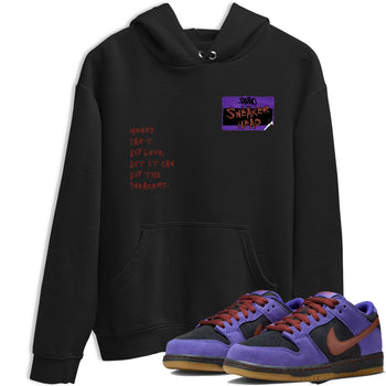 Sneaker match tees – Sneaker Threads To Match Dunk Low Persian Violet Shoes – Sneakerhead Badge Tee Black 1