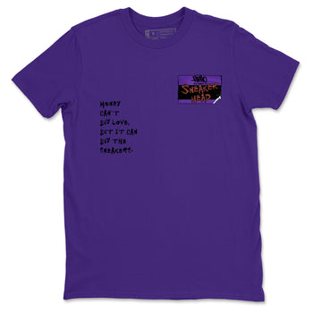 Sneaker match tees – Sneaker Threads To Match Dunk Low Persian Violet Shoes – Sneakerhead Badge Tee Purple 2
