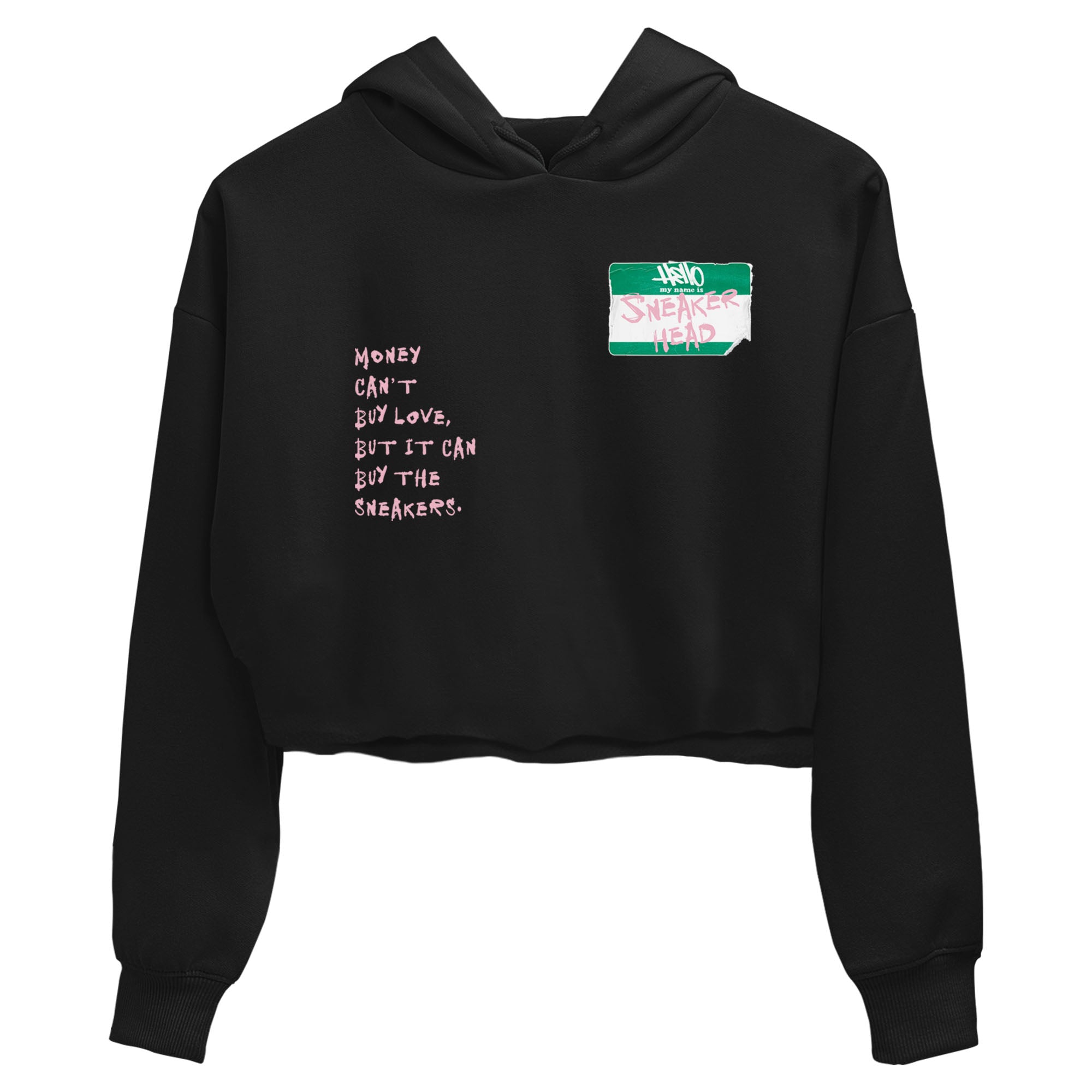Dunk Medium Soft Pink Malachite shirt to match jordans Sneakerhead Badge sneaker tees Dunk Medium Soft Pink Malachite SNRT Sneaker Release Tees Black 2 crop length shirt