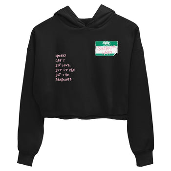 Dunk Medium Soft Pink Malachite shirt to match jordans Sneakerhead Badge sneaker tees Dunk Medium Soft Pink Malachite SNRT Sneaker Release Tees Black 2 crop length shirt