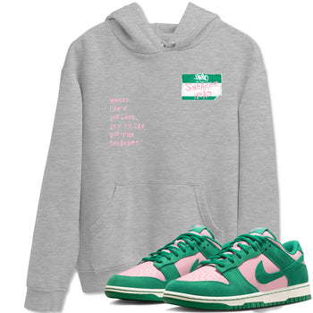 Dunk Medium Soft Pink Malachite shirt to match jordans Sneakerhead Badge sneaker tees Dunk Medium Soft Pink Malachite SNRT Sneaker Release Tees unisex cotton Heather Grey 1 crew neck shirt